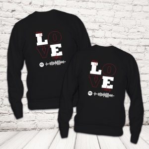 COPPIA FELPE ''spotify'' nere