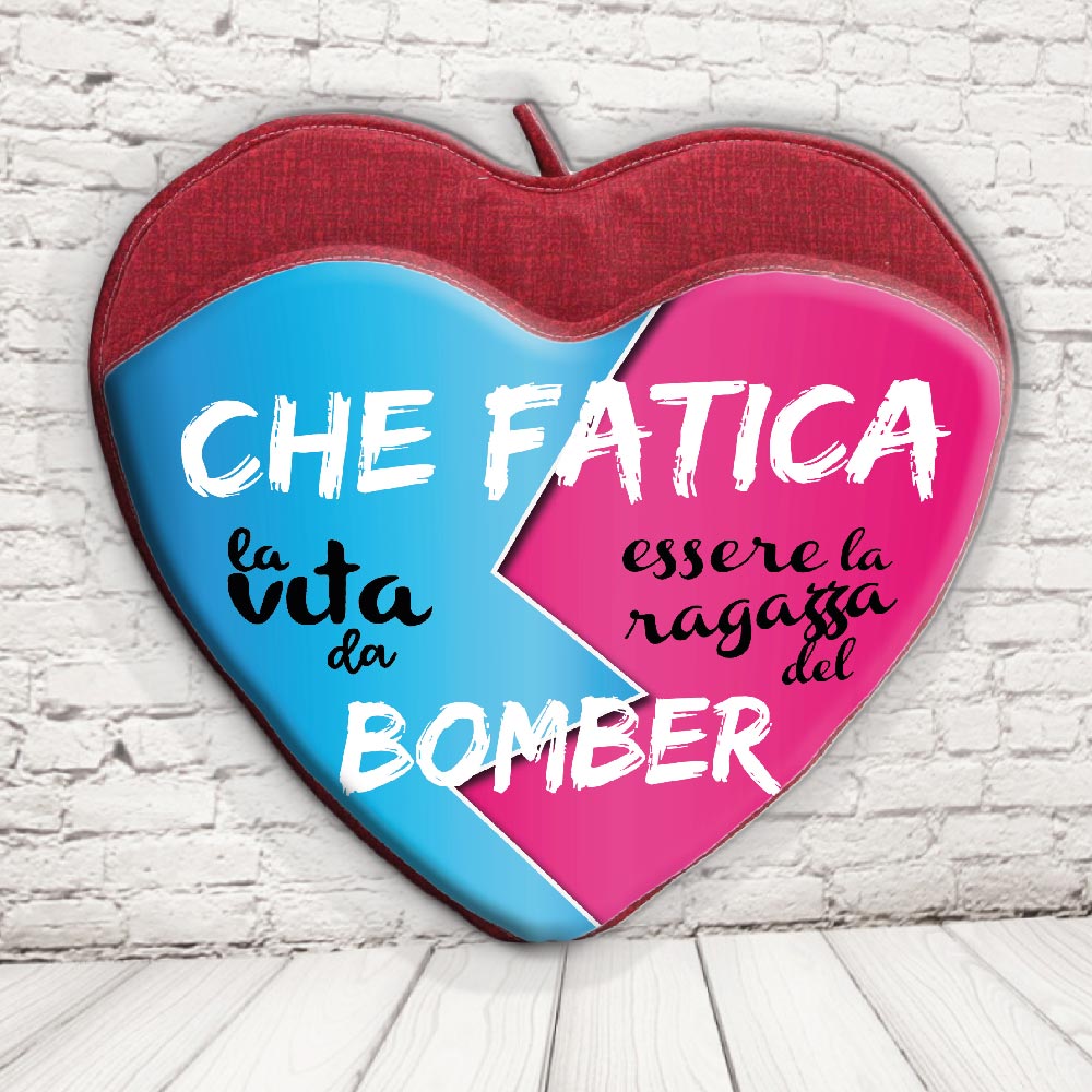 CUSCINO PORTA OGGETTI ''vite da bombers''