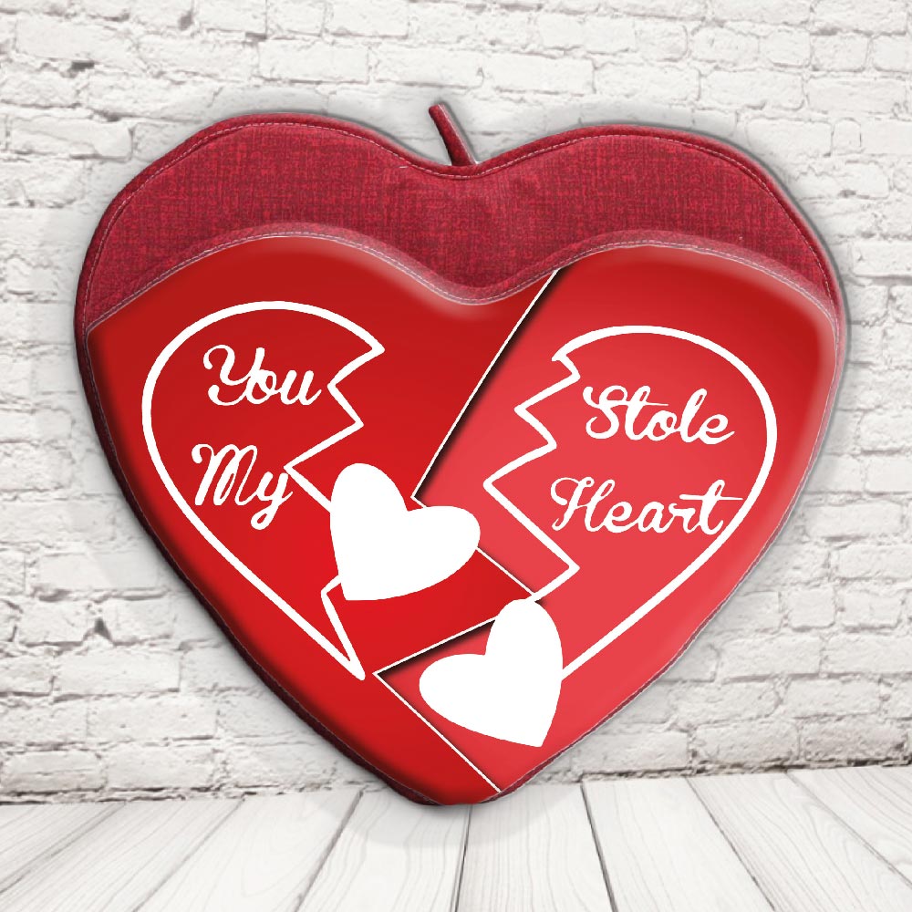 CUSCINO PORTA OGGETTI ''STOLE MY HEARTH''