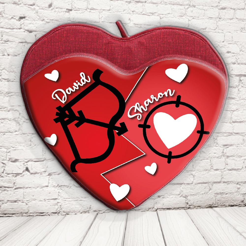 CUSCINO PORTA OGGETTI ''ho fatto centro''