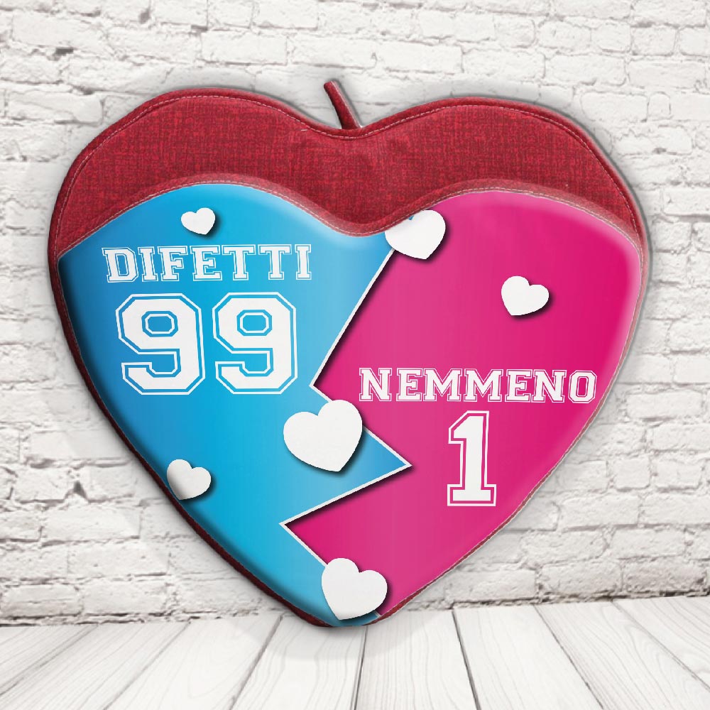 CUSCINO PORTA OGGETTI ''DIFETTI''