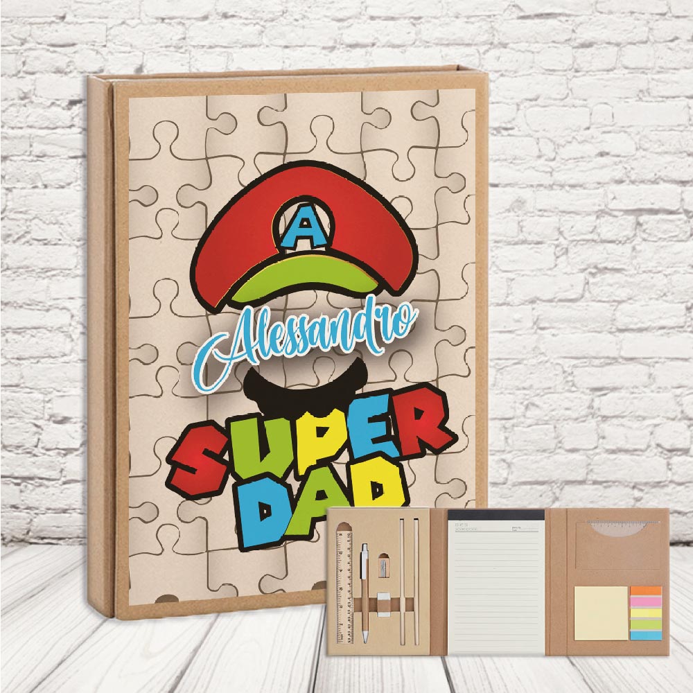 SET ECRU ''SUPER DAD BROS''