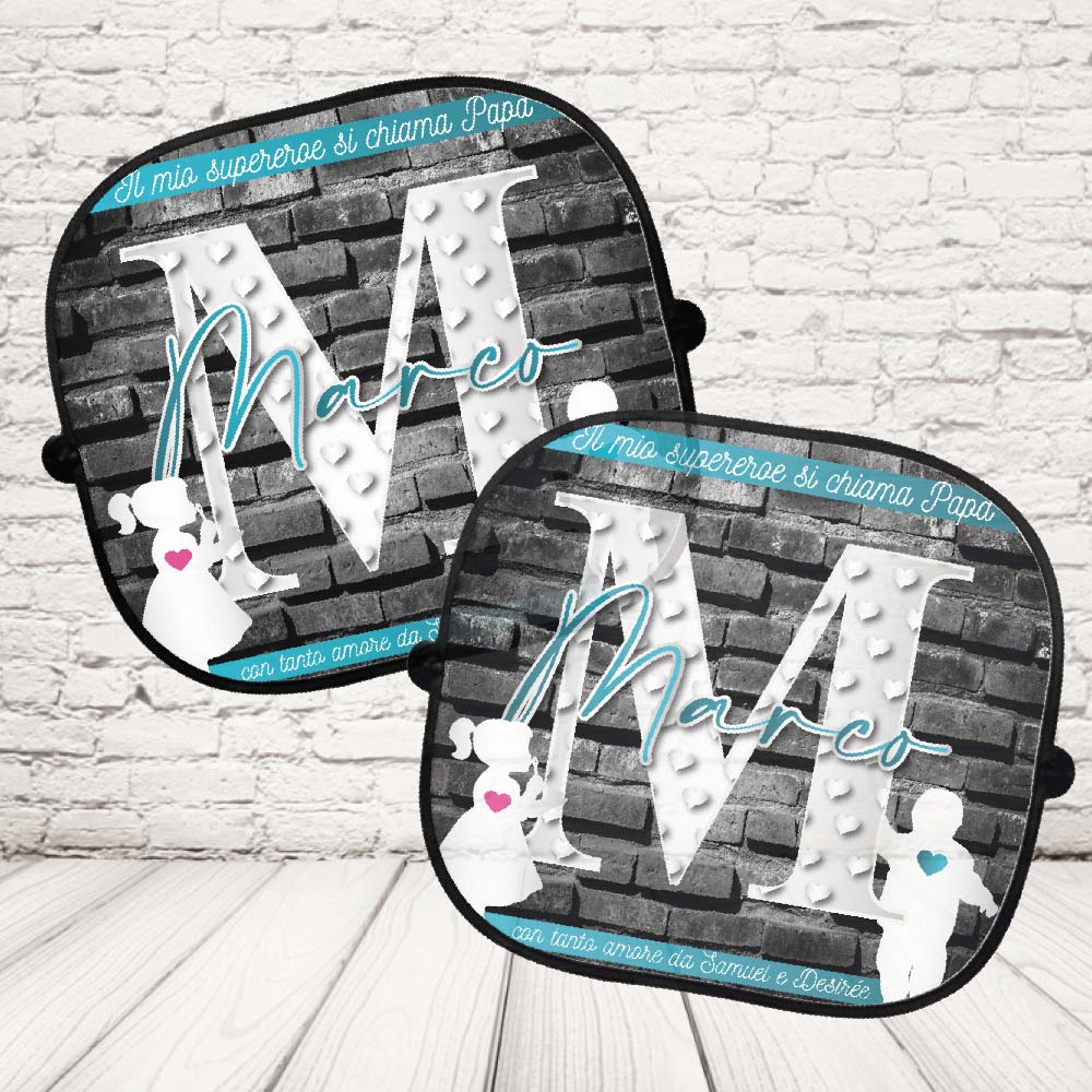 TENDINE ''DAD LETTER NERO''