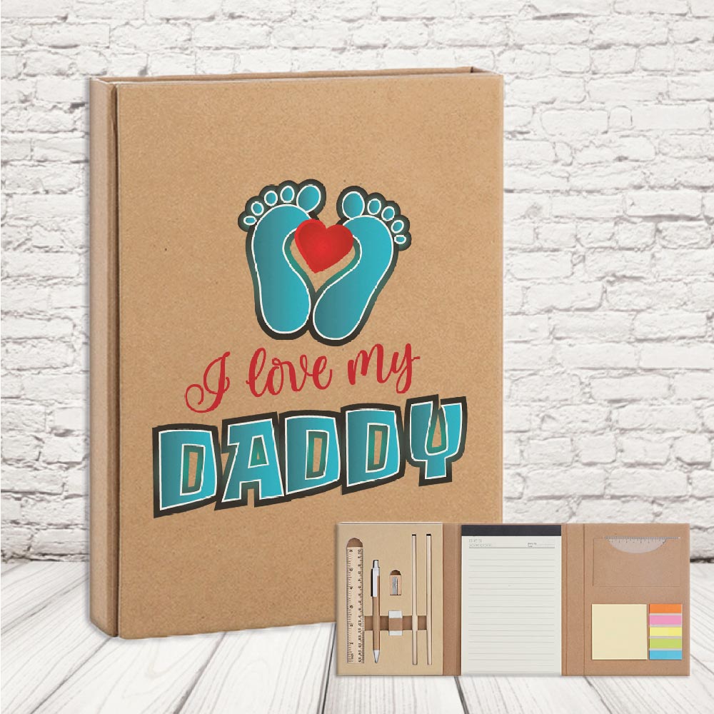 SET ECRU ''DADDY TO BE''