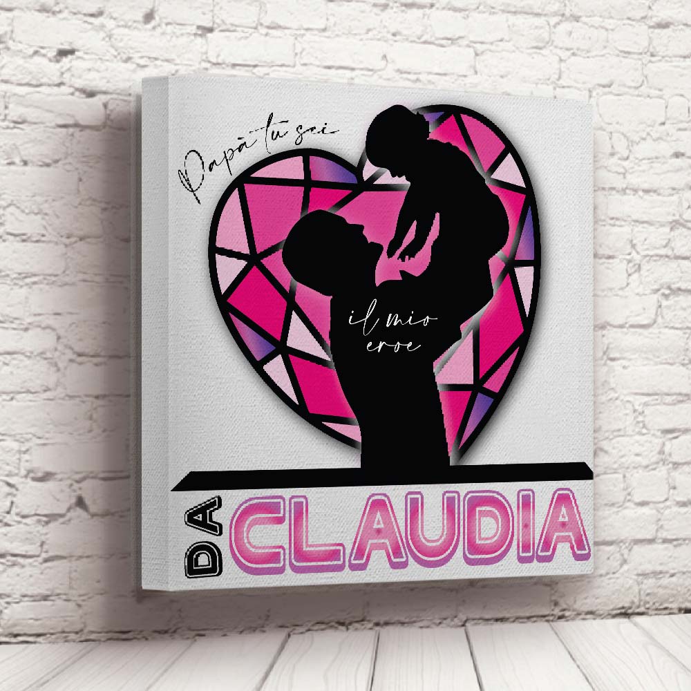 TELA ''DAD CRISTALLO ROSA''