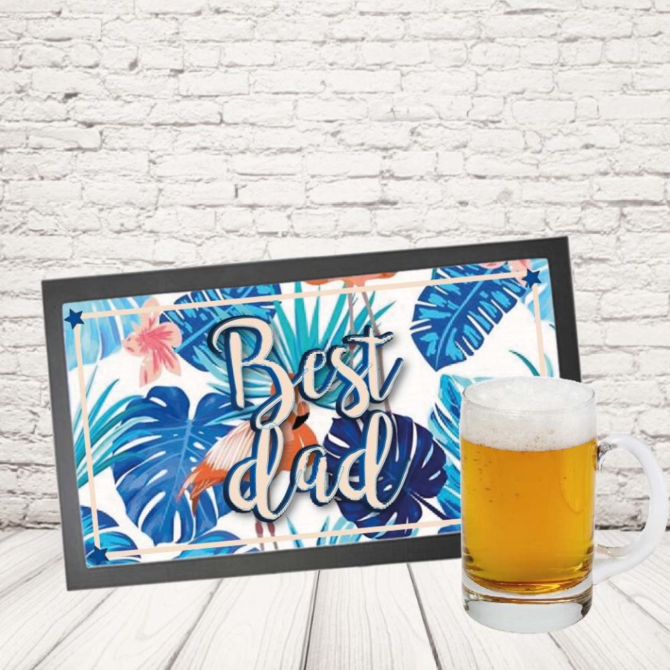 TAPPETINO BAR '' BEST DAD''
