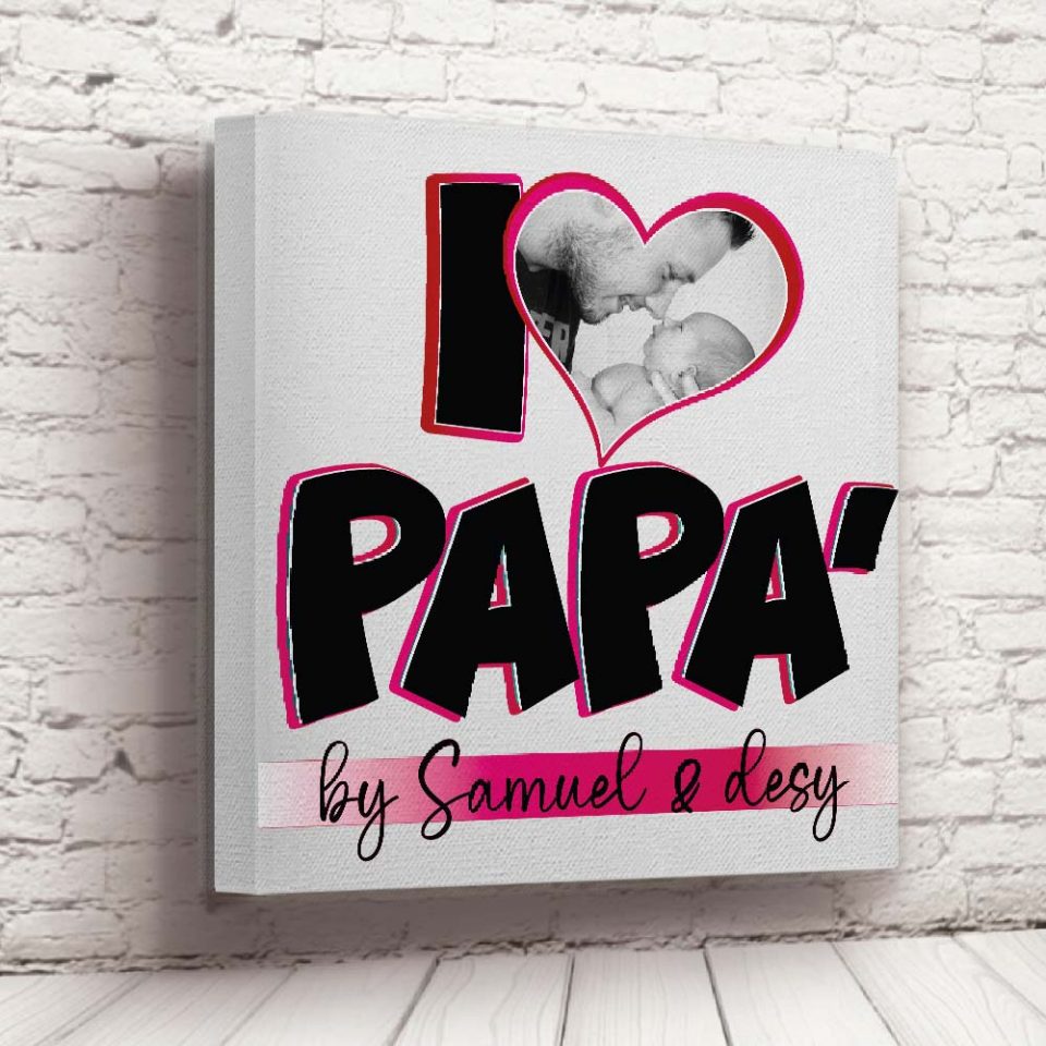 TELA ''LOVE MY DAD ROSA''