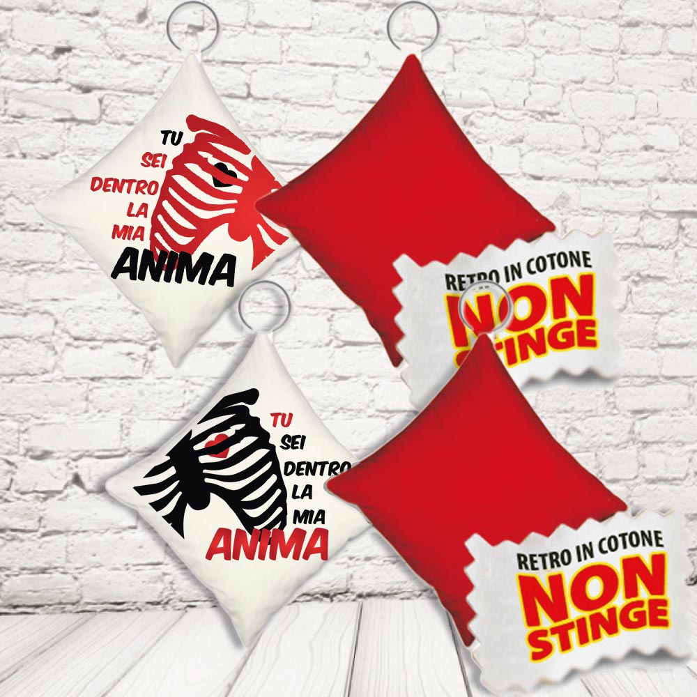 COPPIA CUSCINI MINI ''dentro l'anima''