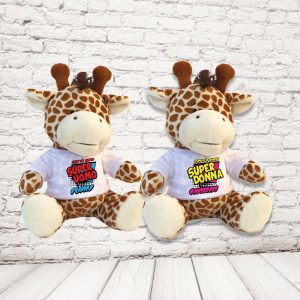 COPPIA PELUCHE '' UOMO E DONNA'' GIRAFFA