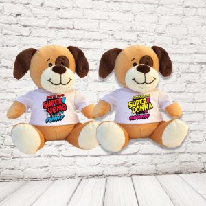 COPPIA PELUCHE '' UOMO E DONNA'' CANE