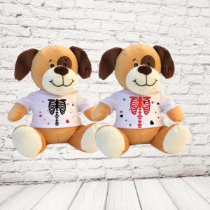 COPPIA PELUCHE ''DENTRO L'ANIMA'' CANE