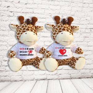 COPPIA PELUCHE ''PEZZO MANCANTE'' CANE