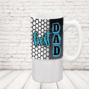 BOCCALE ''BEST DAD BLU'' CERAMICA