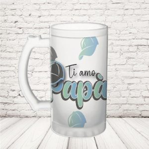 BOCCALE ''DAD CAP'' VETRO