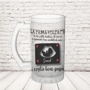 BOCCALE ''LA PRIMA VOLTA'' VETRO