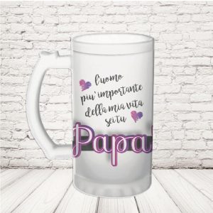 BOCCALE ''DAD CRAVATTA'' VETRO