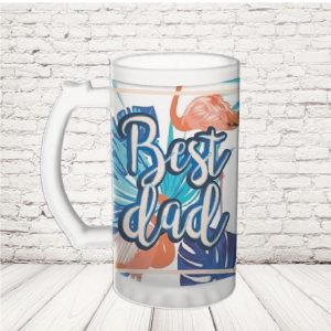 BOCCALE ''DAD NATURE BLU'' VETRO