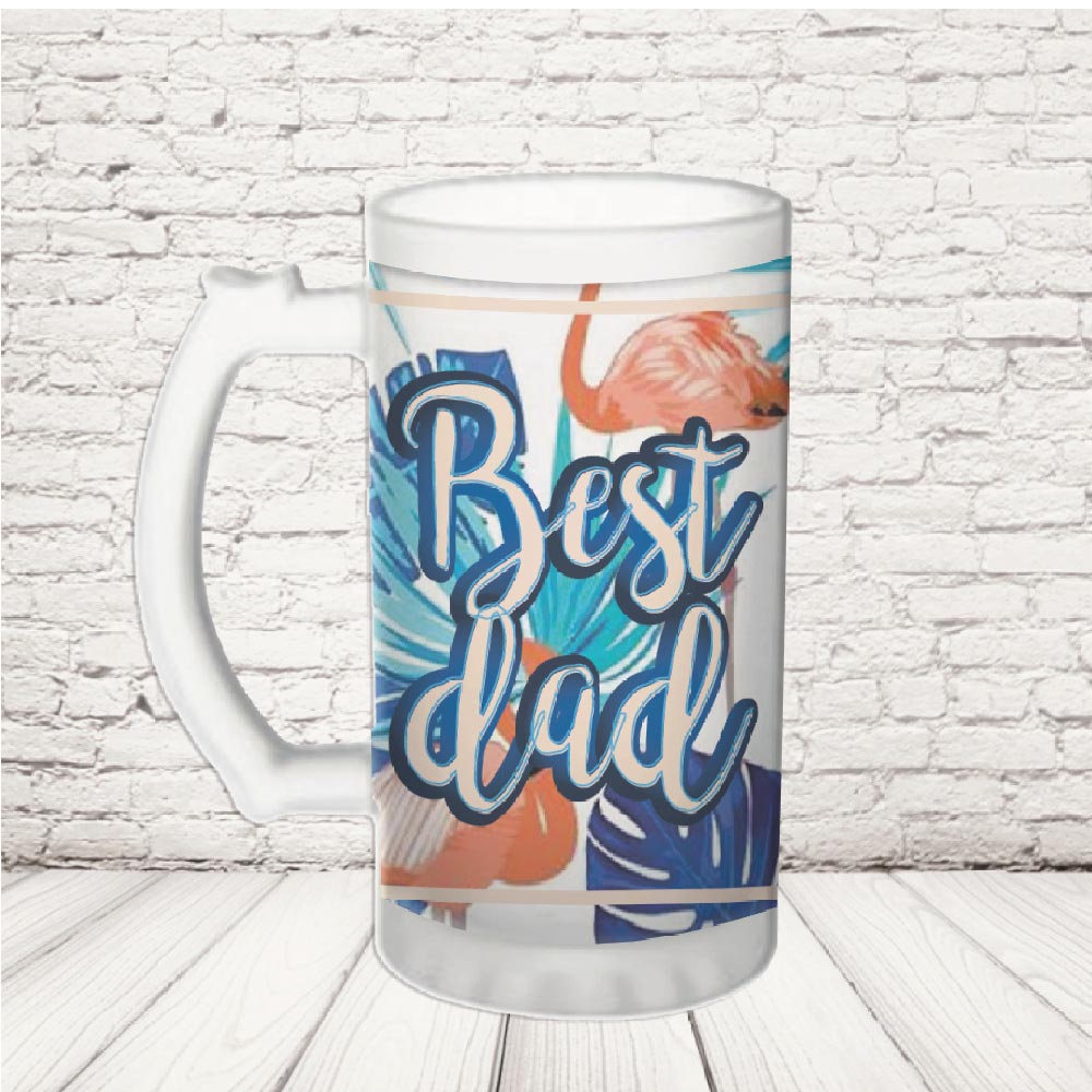 BOCCALE ''DAD NATURE BLU'' VETRO