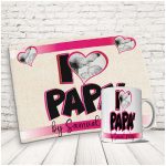 KIT COLAZIONE ''LOVE DAD ROSA'