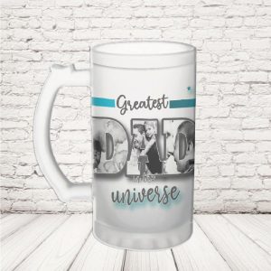 BOCCALE ''GREATEST DAD'' VETRO