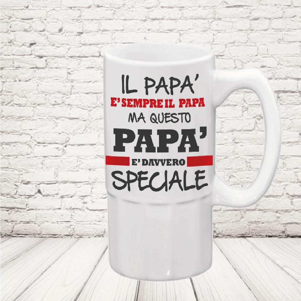 BOCCALE ''PAPA SPECIALE'' CERAMICA