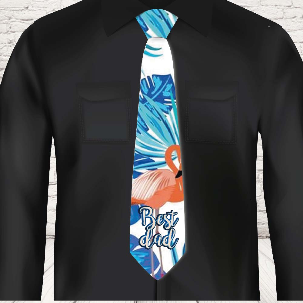 CRAVATTA ''DAD nature blue''