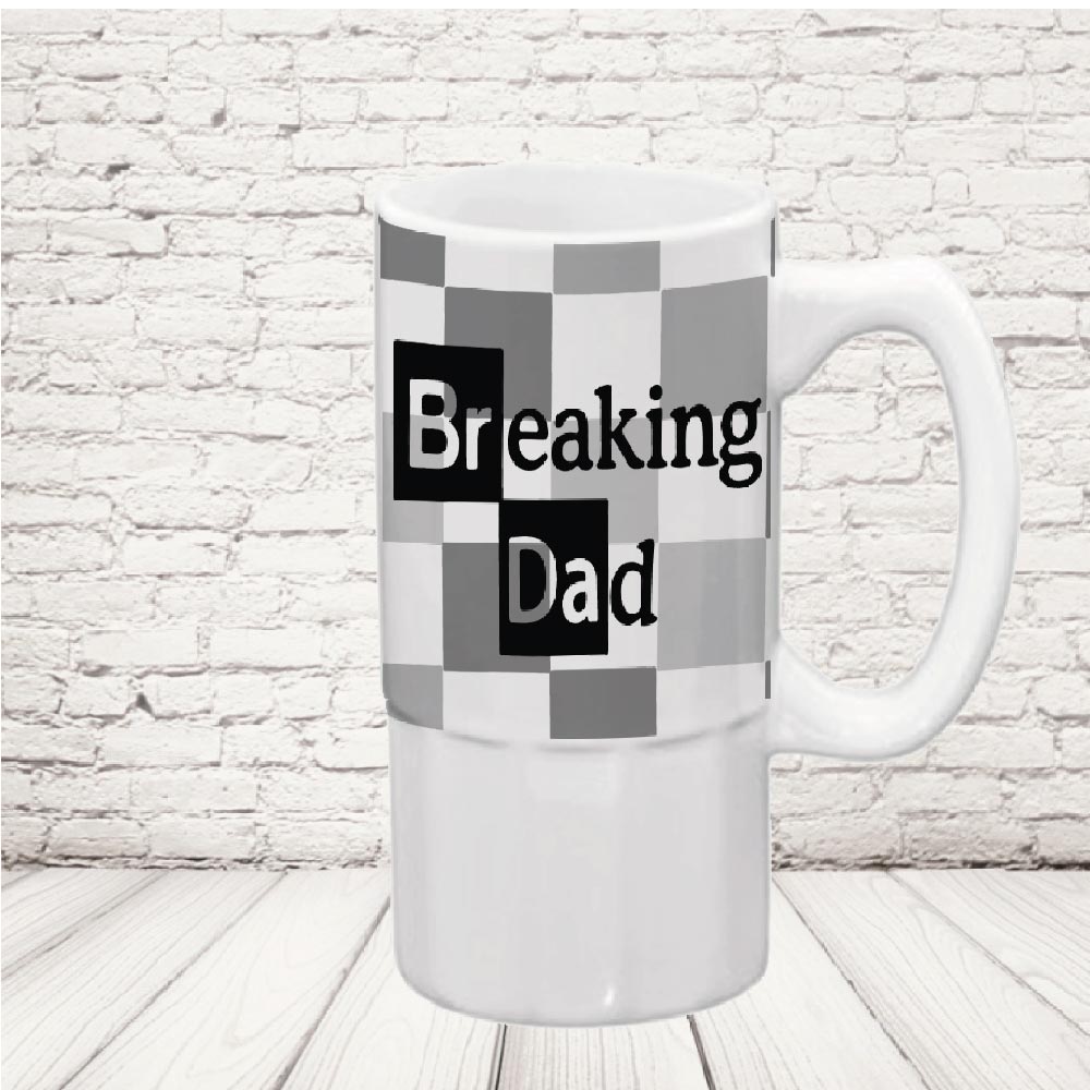 BOCCALE ''BREAKING DAD'' CERAMICA