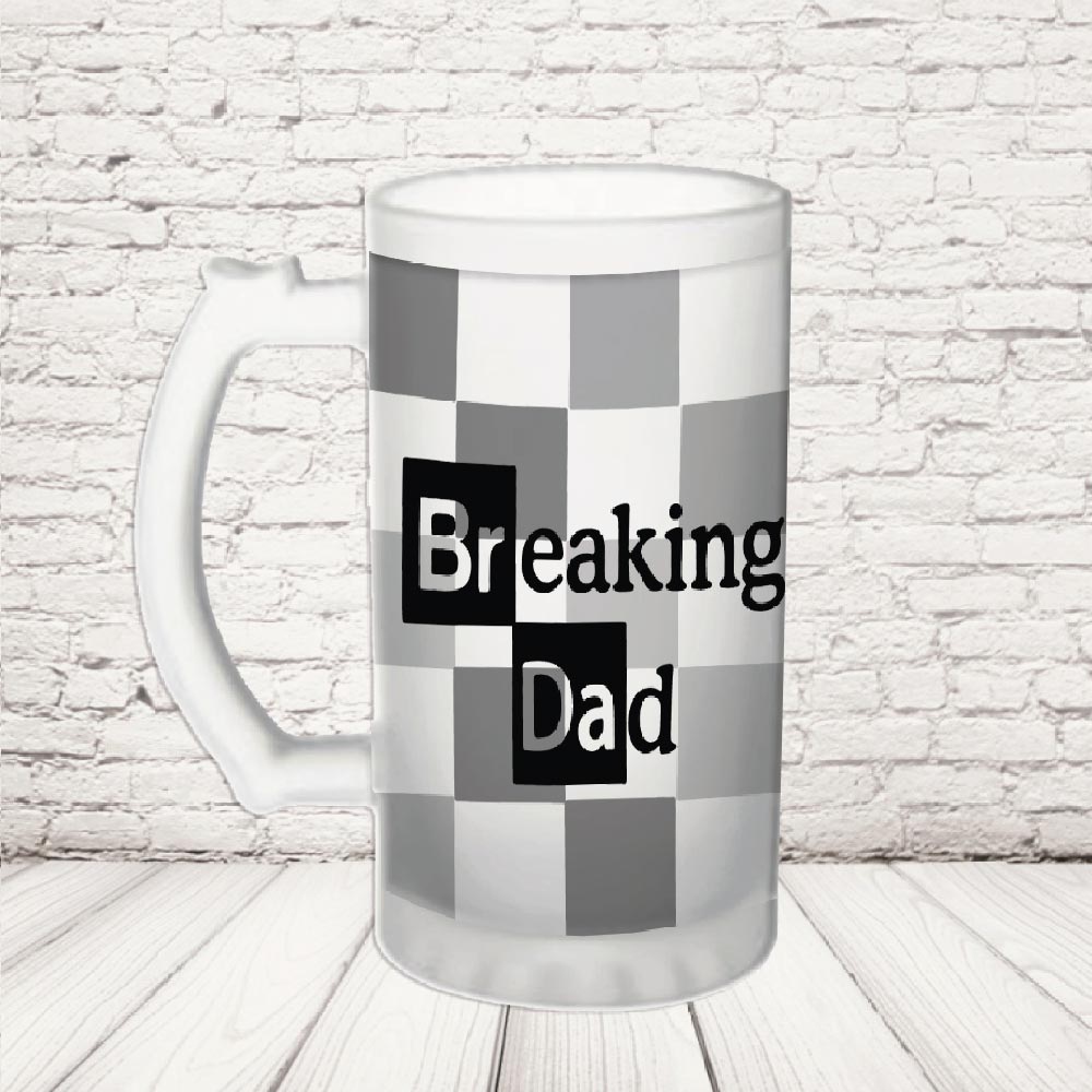 BOCCALE ''BREAKING DAD'' VETRO
