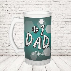 BOCCALE ''#1 DAD'' VETRO