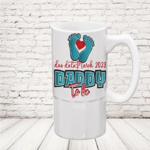 BOCCALE ''DADDY TO BE'' CERAMICA
