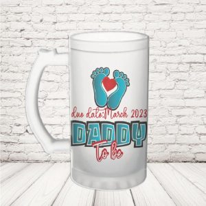 BOCCALE ''DADDY TO BE'' VETRO