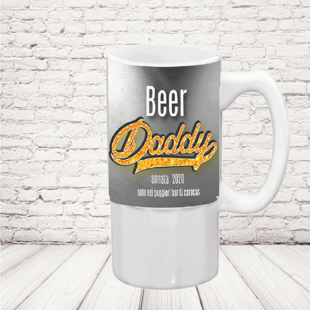 BOCCALE ''BEER DADDY'' CERAMICA