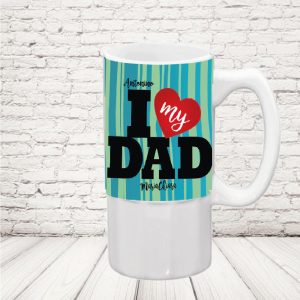 BOCCALE ''LOVE MY DAD '' CERAMICA