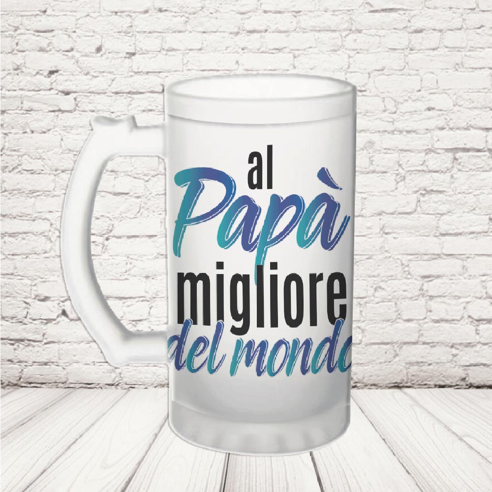 BOCCALE ''DAD MIGLIORE'' VETRO