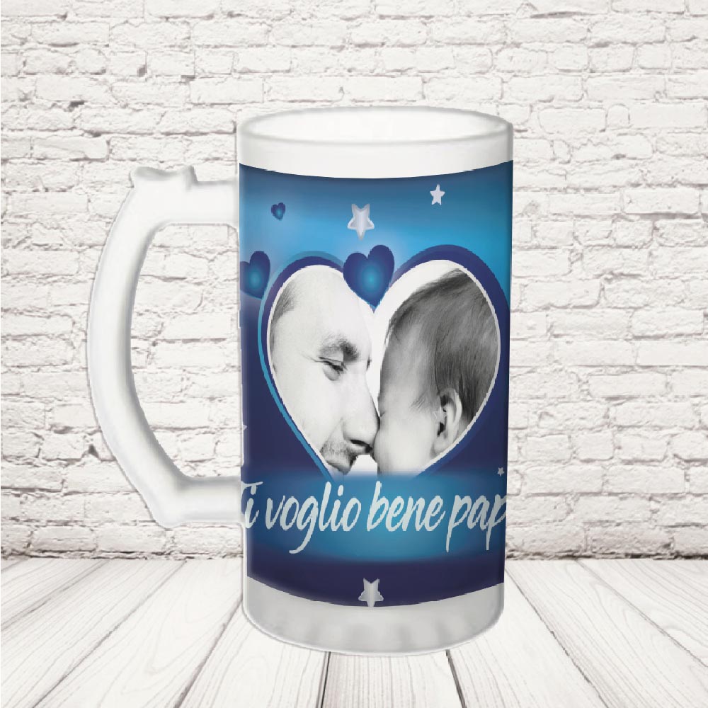 BOCCALE ''DAD BACI'' VETRO