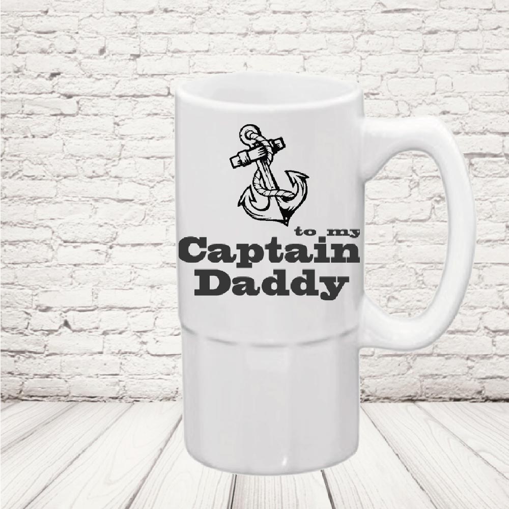 BOCCALE ''CAPTAIN DADDY'' CERAMICA