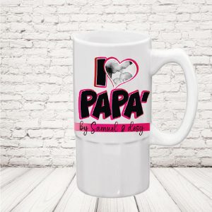 BOCCA ''I LOVE DAD ROSA'' CERAMICA