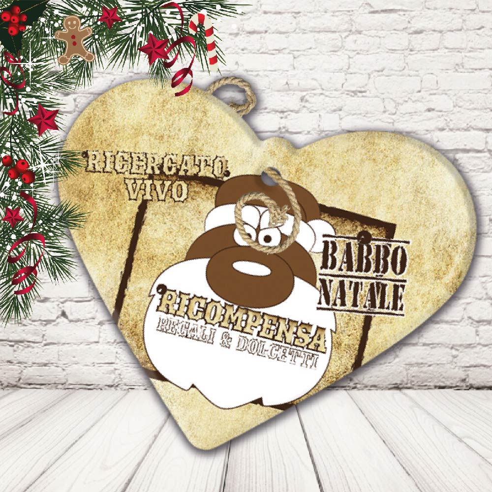 babbo ricercato cuore