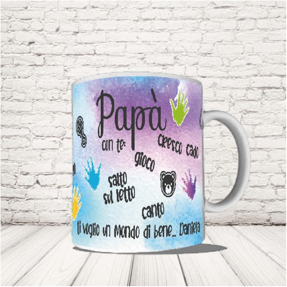 TAZZA ''CON TE CRESCO''