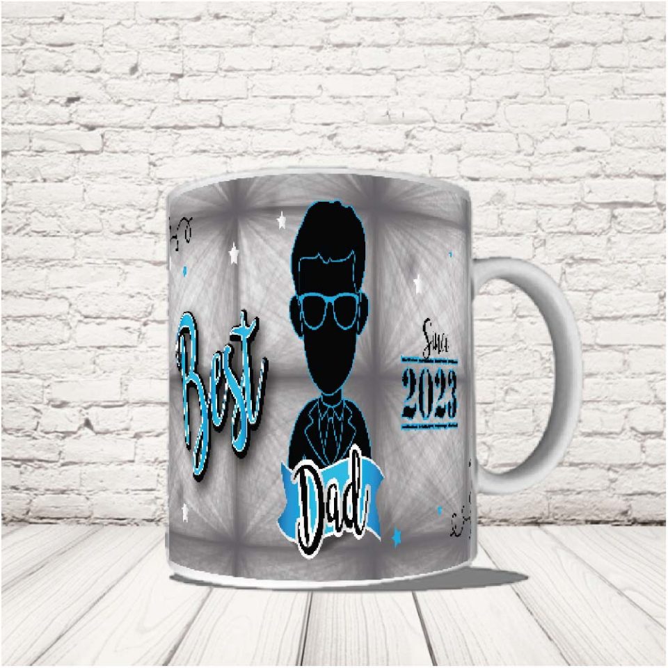 TAZZA ''BEST DAD OCCHIALI''