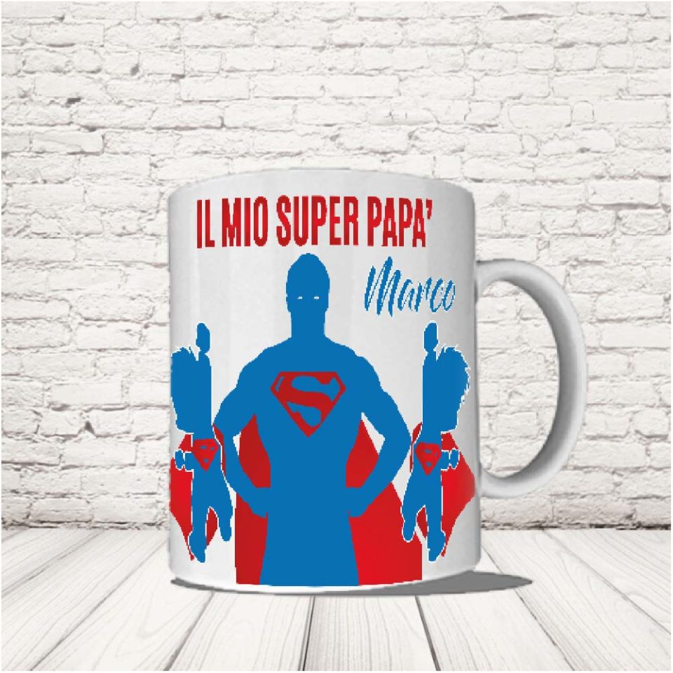 TAZZA ''DAD SUPER EROE''