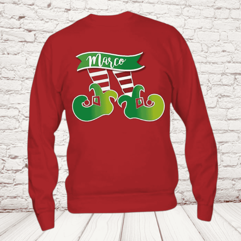 SINGOLA PIEDI ELFO ROSSA