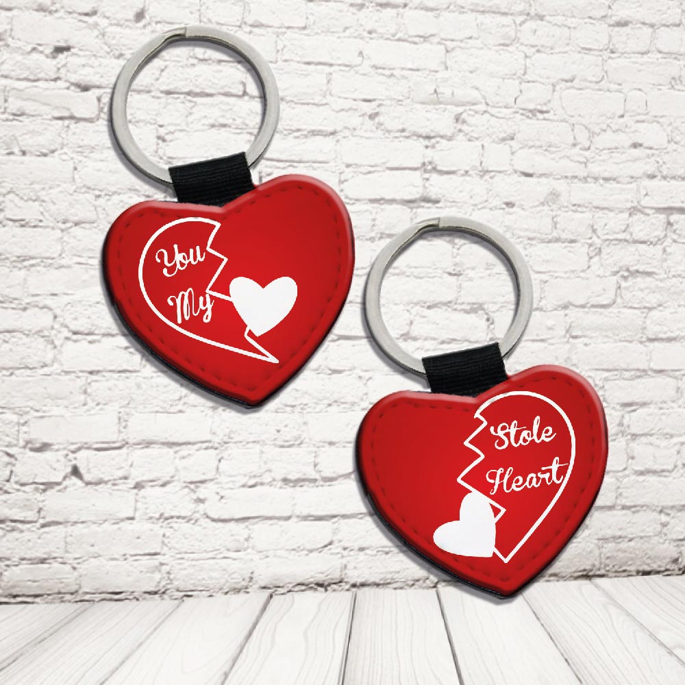 COPPIA PORTACHIAVI ''OCCHI SOLO PER TE''