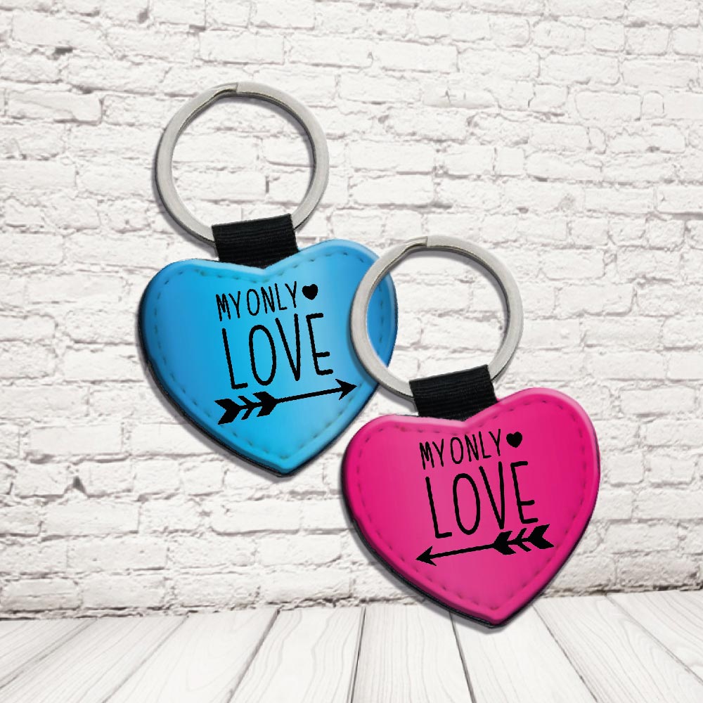 COPPIA PORTACHIAVI ''BORN TO LOVE'