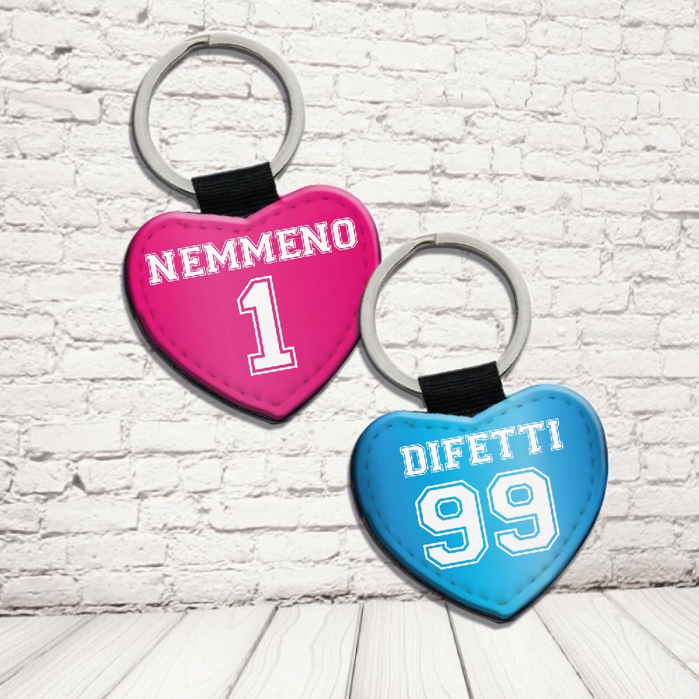 COPPIA PORTACHIAVI ''DIFETTI 1 E 99'