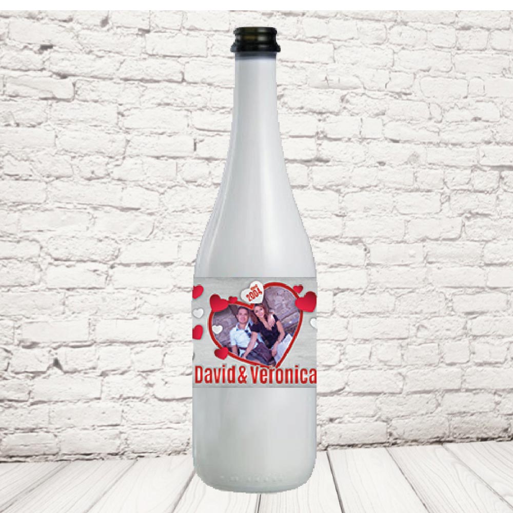 BOTTIGLIA ''CORNICE CUORE'