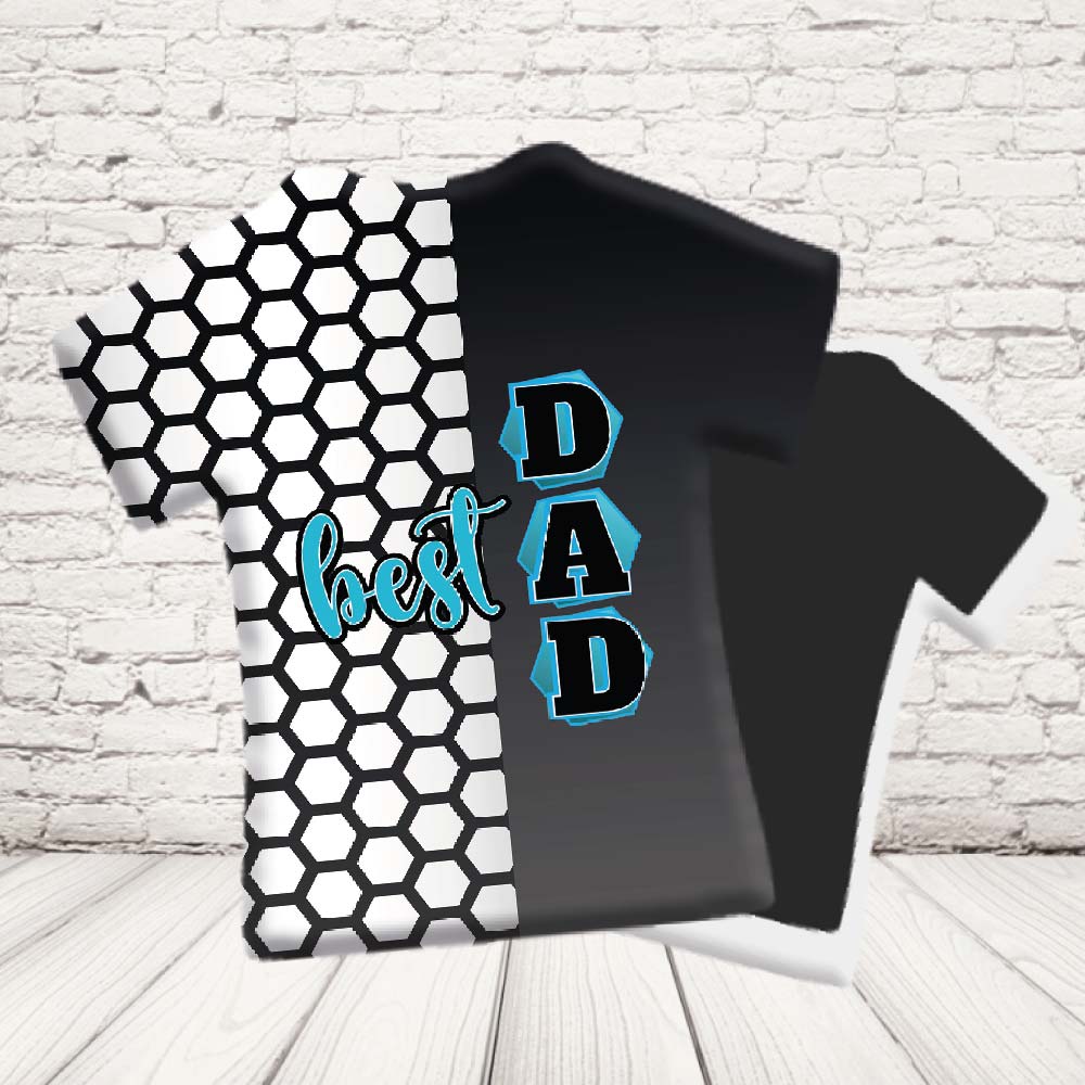 CALAMITA MAGLIETTA ''BEST DAD BLU''