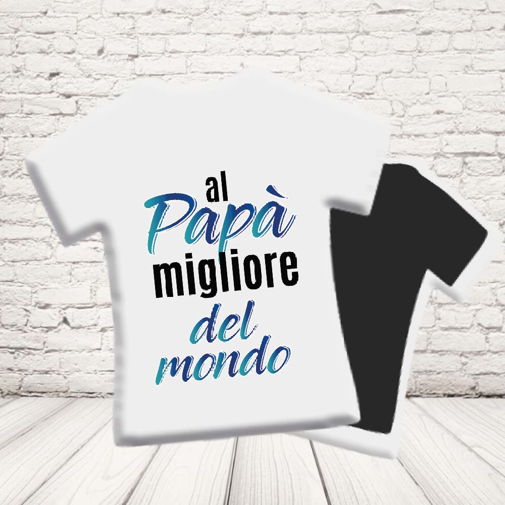 CALAMITA MAGLIETTA ''DAD MIGLIORE AL MONDO''