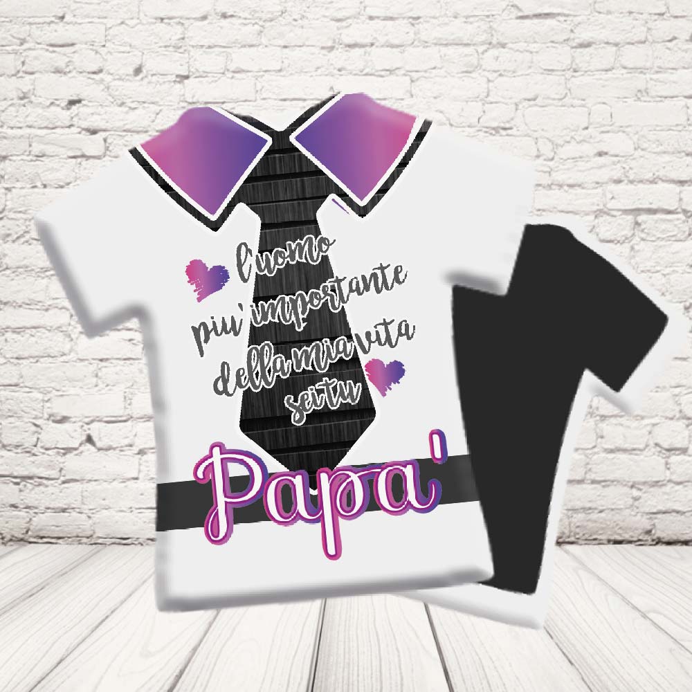 CALAMITA MAGLIETTA ''DAD CRAVATTA''