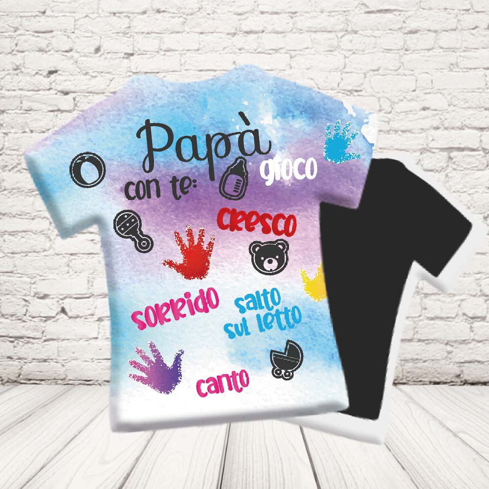 CALAMITA MAGLIETTA ''CON TE CRESCO''